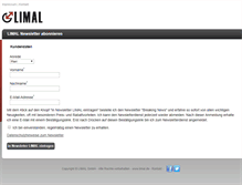 Tablet Screenshot of newsletter.limal.de